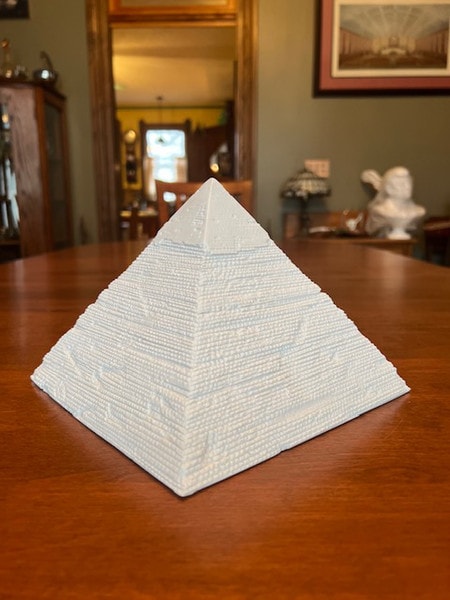 Marble Historical Pyramid Egyptian Sculptures Reproductions Classical